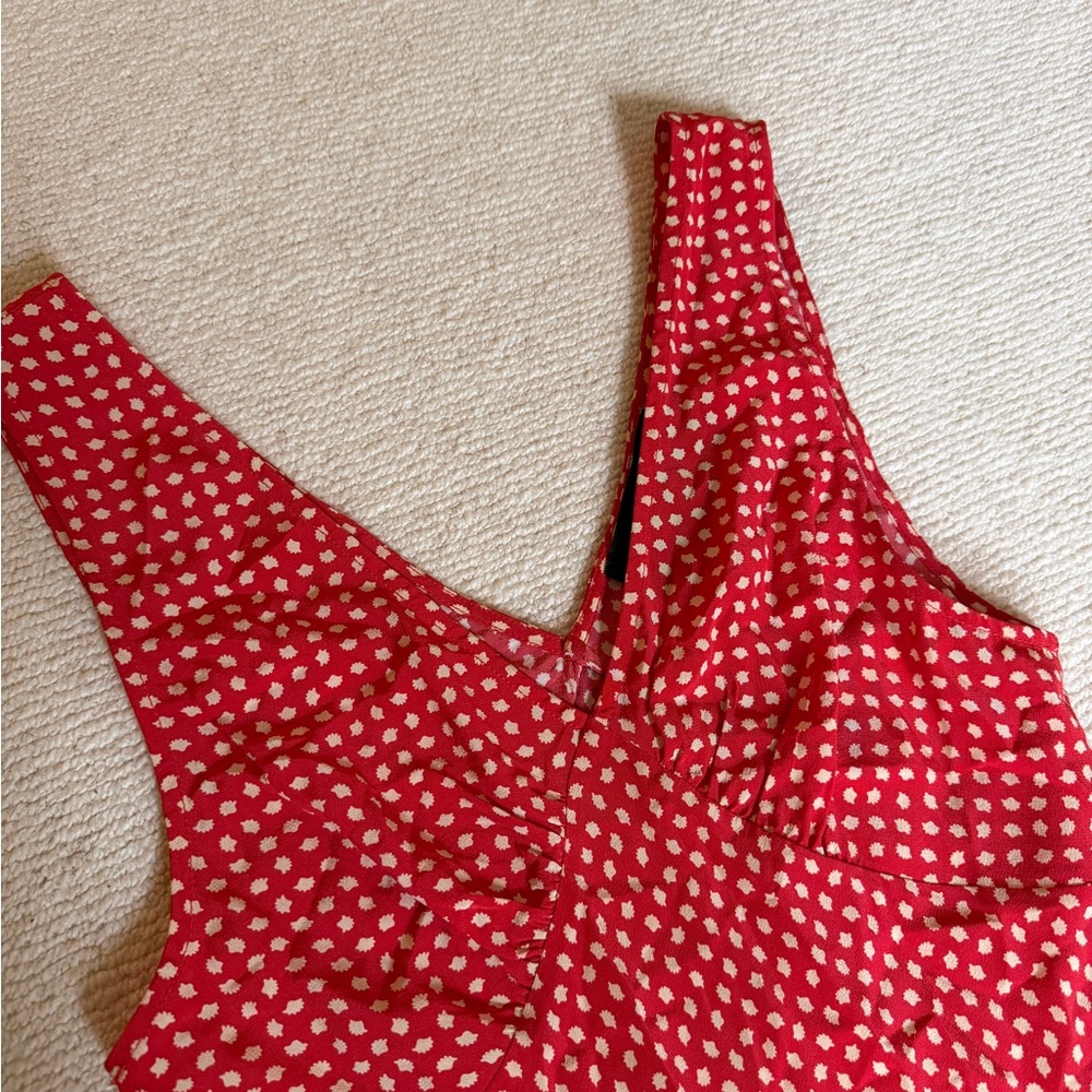 Realisation Par Red Polka Dot Dress XS - Picture 5 of 8